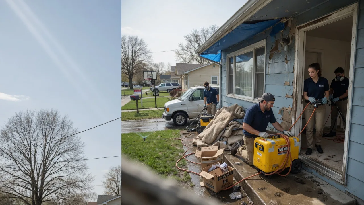 Basement Flood Cleanup in Temperance, MI near me